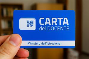 Carta docente 2026: finalmente c'è una data certa