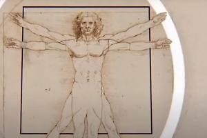 Uomo Vitruviano senza genitali nella sigla olimpica: scoppia la polemica