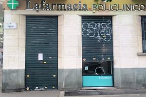 Torino, furto con effrazione alla Farmacia Policlino in via Sempione