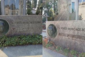 Rubate le note dell'Ave Maria di Schubert sulla lapida di Fred Buscaglione