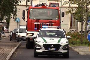 Settimo Torinese: auto si ribalta in corso Piemonte: due feriti, tre mezzi coinvolti