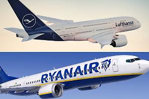 Ryanair e Lufthansa lanciano l’allarme: carburante a rischio e voli sotto pressione