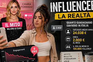 Influencer, ecco quanto si guadagna davvero: i numeri (lontani da  Chiara Ferragni)