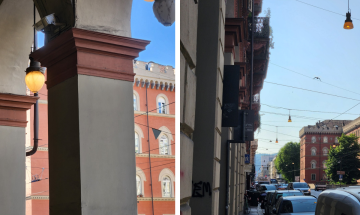 Torino al buio, ma via Cernaia accende le luci&hellip; alle 9 del mattino