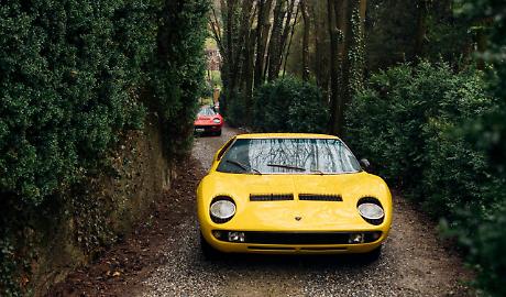 La Lamborghini Miura torna a casa: mini-raduno ad Almese VIDEO