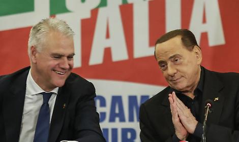 Paolo Zangrillo  e Silvio Berlusconi