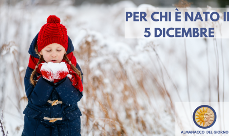 5 Dicembre: Personalit&agrave; e segreti di chi &egrave; nato oggi