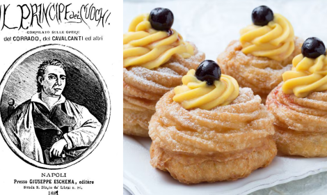 La Zeppola di San Giuseppe: la ricetta originale del 1837 di Ippolito Cavalcanti