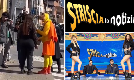 Striscia la Notizia e Capitan Ventosa in Val di Susa sulle tracce della leggenda di Rama