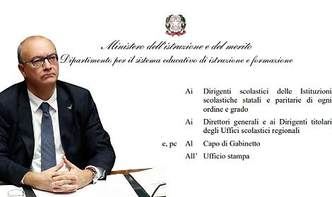 Il Ministro Valditara vieta l'uso di asterisco e schwa nelle scuole: "niente più tutt*, niente più ə, niente più pagliacciate"