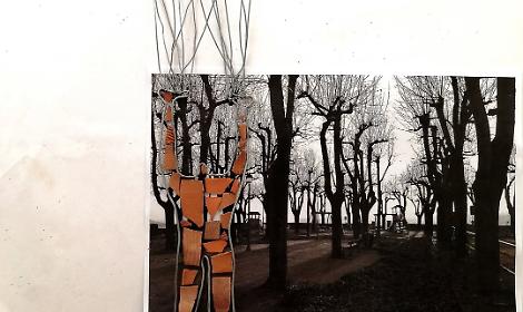 L’uomo-albero di Bruno Meloni: un dialogo tra arte e natura nel cuore del Roero