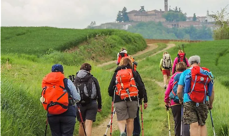 Cammino sui Sacri Colli delle Colline del Po