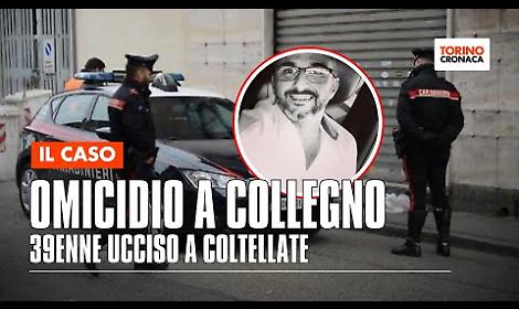 "Bastardo" e 10 coltellate: il sangue, l'agonia di Marco Veronese ammazzato in strada a Collegno GUARDA IL VIDEO