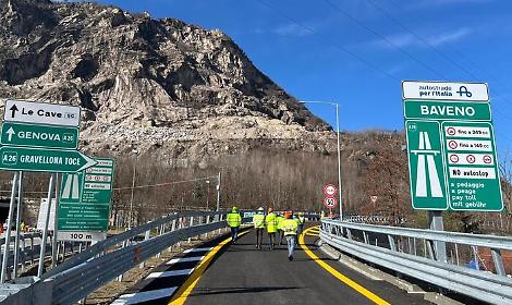 A26, nuova chiusura notturna: stop agli svincoli di Verbania e Gravellona
