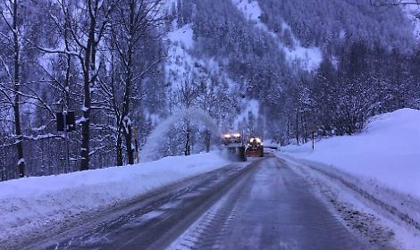 Maltempo sulle Alpi: chiude la statale del Colle della Maddalena