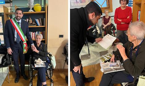 Grugliasco festeggia i 100 anni di nonna Giovannina