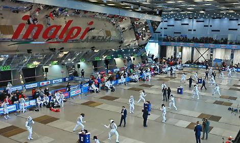 Pronto al via il Grand Prix Fie di fioretto, domani all'Inalpi Arena in pedana le qualificazioni femminili