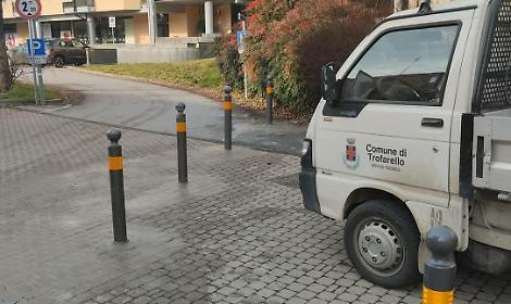 Parcheggi, panchine e pali: ecco i lavori di manutenzione