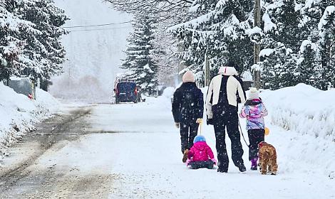 Meteo, terminata la nevicata sulle montagne pimontesi ma ne sta gi&agrave; arrivando un'altra