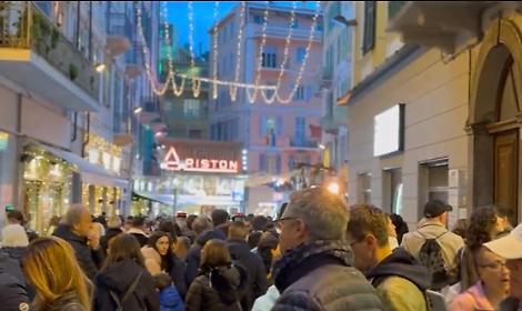 Bagno di folla per la finale sanremese