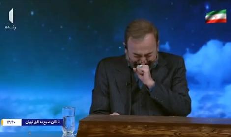 Conduttore in lacrime annuncia la morte di Khamenei