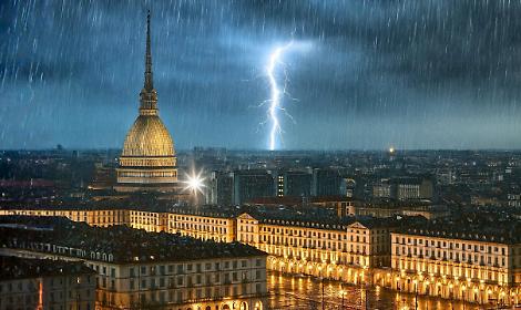 Meteo Piemonte, la primavera si avvicina e arrivano i primi temporali (con grandine)