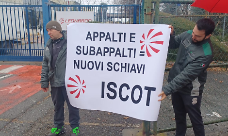Leonardo, sciopero degli addetti alla logistica: "Pagati come addetti alle pulizie"