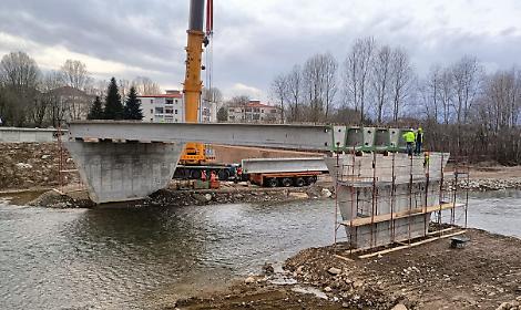 Venaria Reale, al via il varo delle travi del nuovo ponte sul Ceronda