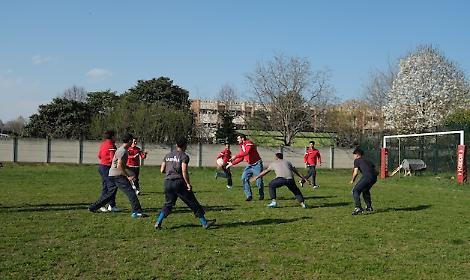 I detenuti de La Drola incontrano gli azzurri alla Casa Circondariale Lorusso e Cutugno