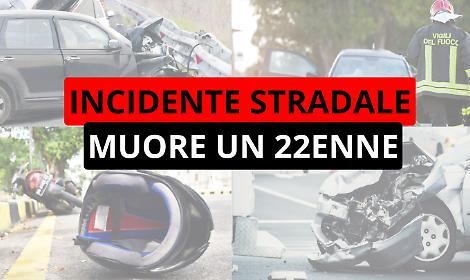 Incidente stradale a Chieri, un 22enne muore sbalzato fuori dall'automobile