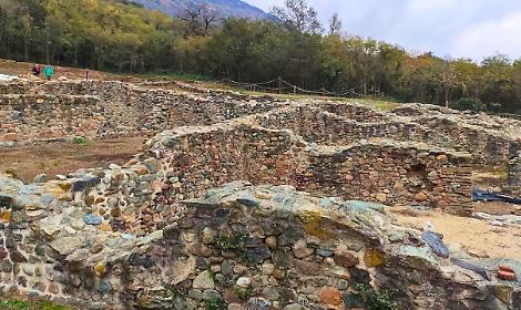 I resti della villa romana di Almese