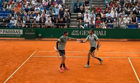 Buona partenza per Matteo Berrettini e Andrea Vavassori al Masters 1000 di Monte-Carlo