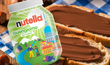 Torino a colazione con Nutella: il barattolo (in edizione limitata) dedicato alla citt&agrave;