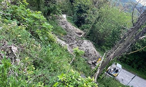 A un anno dalla frana i fondi: &laquo;Cantieri entro quest&rsquo;estate&raquo;