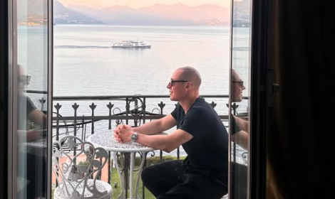 Stefano Accorsi in Piemonte: fuga di lusso e relax a Stresa