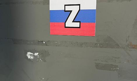 &ldquo;Invasione russa&rdquo; al Campus Einaudi: nella palazzina il misterioso simbolo