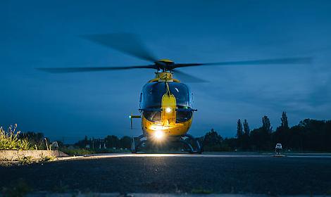 Scontro frontale nella notte