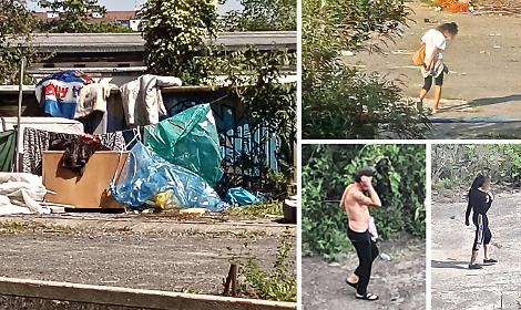 Il ritorno di tossici e pusher nell'ex Gondrand