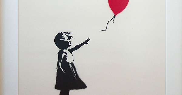 Banksy Grafft Grl Con Palloncno C'è Sempre Speranza | Etsy Tala - Foto 4