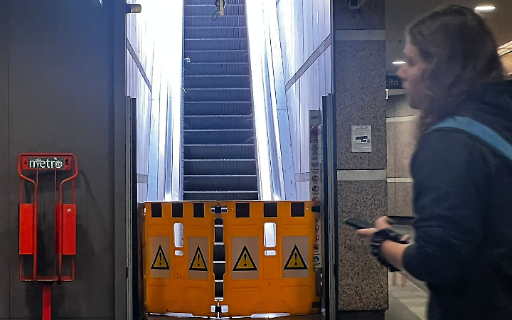 Scale della metro bloccate: ecco in quale fermate