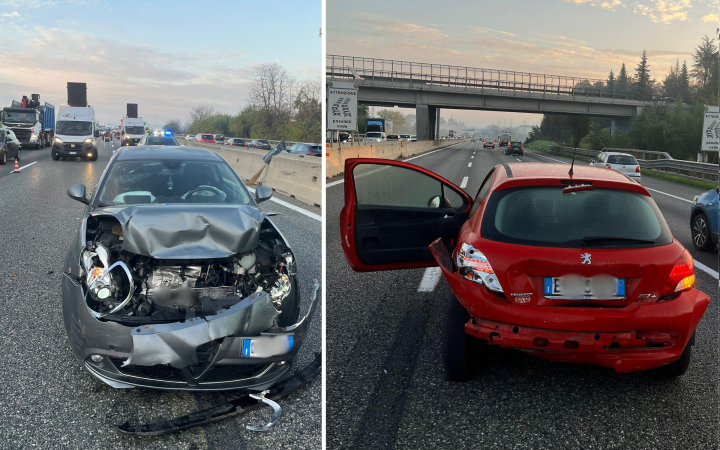 Tamponamento a catena. ingorgo da incubo sulla tangenziale di Torino
