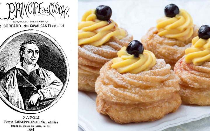 La Zeppola di San Giuseppe: la ricetta originale del 1837 di Ippolito Cavalcanti