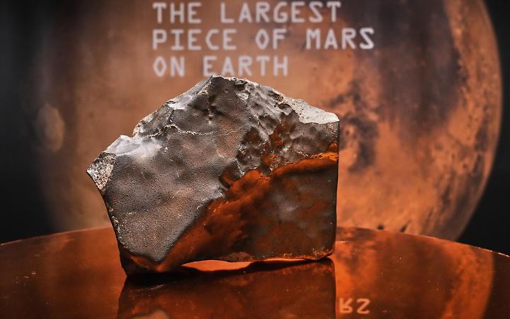 Un pezzo di Marte venduto all'asta per 5,3 milioni di dollari