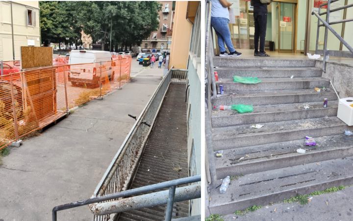 Una delle segnalazioni dello scorso settembre