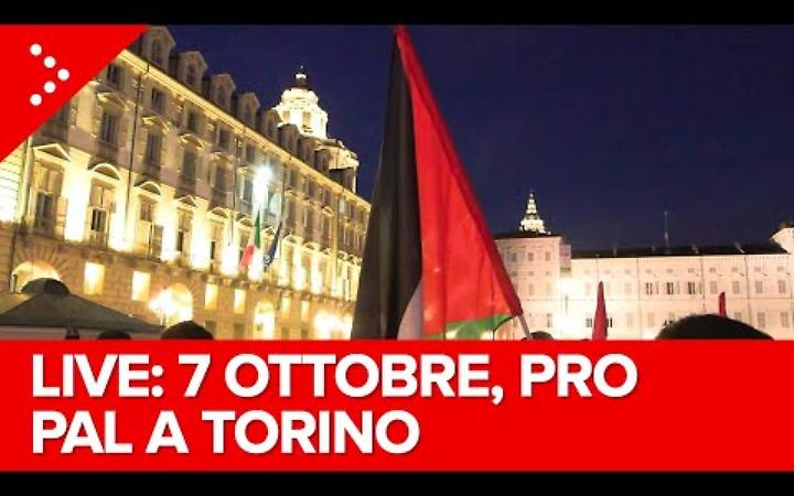 Torino, alta tensione: i Pro Pal si radunano in piazza Castello - LIVE