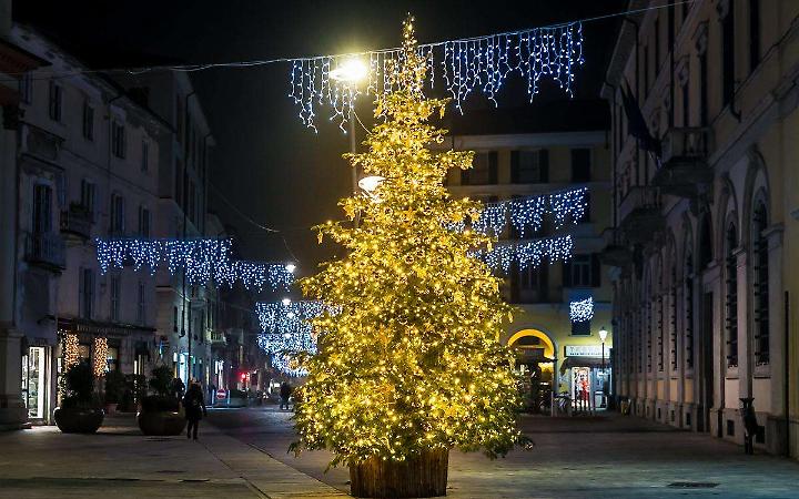 Novara si trasforma nella città del Natale: un mese di luci, show e magia in ogni angolo