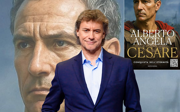 Alberto Angela: "Ecco Giulio Cesare come non l'avete mai visto" (con l'AI)