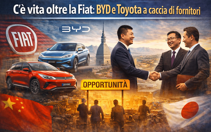 C'&egrave; vita (anche) oltre Fiat: a Torino arriva Toyota in cerca di fornitori