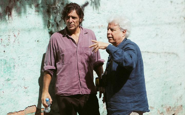 Adriano Giannini e Marco Bechis