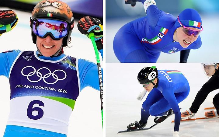 A Milano-Cortina 2026 emozioni a cinque cerchi con le sorelle d'Italia Brignone-Lollobrigida. Intanto la Fontana...